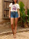 T-SHIRT ÉCRU TALMIER