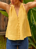TOP JAUNE TISHA