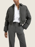 VESTE OYSTER BLACK ASTRID